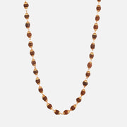 Gold Plated Eternal Grace Rudraksha Mala