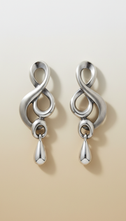 Sterling Silver Statement Earrings