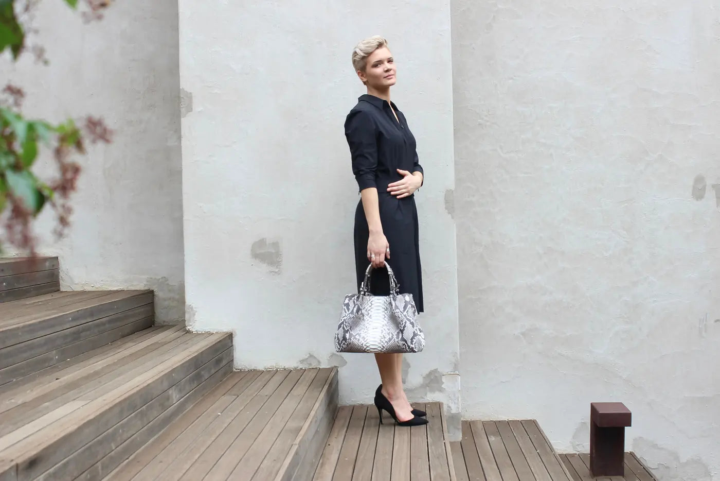 Luxury bag styling campaign
